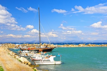 datca unique nature, untouched bays and ancient city knidos. beautiful photos landscapes. datca...