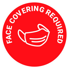 Wear cloth face covering in public facility settings to avoid or protect a person from COVID-19 the novel coronavirus outbreak spreading