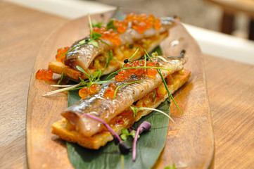 Sardine tataki