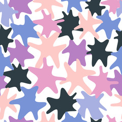 Obraz premium Texture abstract seamless pattern. Trendy colors. Vector image. Can be used for textile prints, stationery, backgrounds and wallpapers