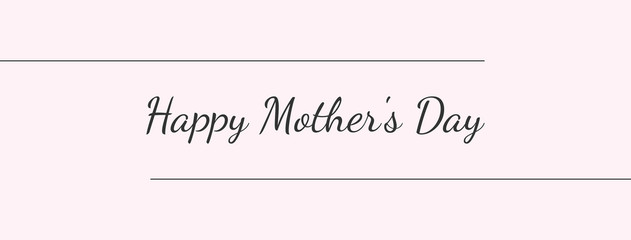 Modern Happy Mother's Day