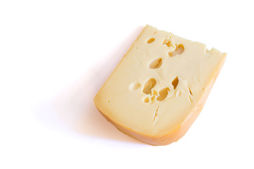 Maadamcheese isolated on a white