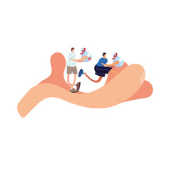 Caring for delivery people with safety regulations