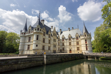 View of Loire valley in France
