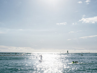 Obraz premium ワイキキビーチ 