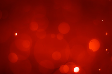 Ruby red bokeh background