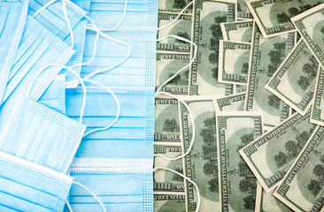 image of mask money banknote 