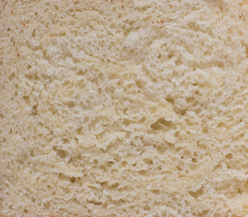 loaf of fresh hot white bread