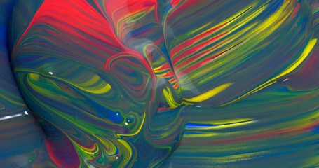 abstract color background with acrylic paint, color marbling background