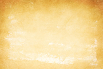 old yellowish paper texture or background - obrazy, fototapety, plakaty