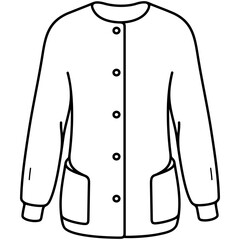 women's medical jacket