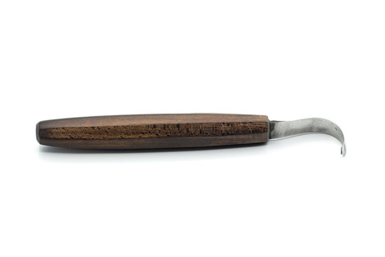 Brown Spoon Carving Knife