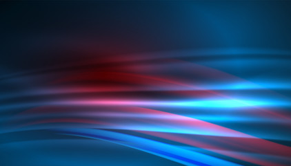 Fluid wave lines background. Trendy abstract layout template for business or technology presentation, internet poster or web brochure cover, wallpaper