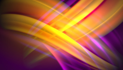 Creative fluid wave lines abstract background. Trendy abstract layout template for business or technology presentation, internet poster or web brochure cover, wallpaper