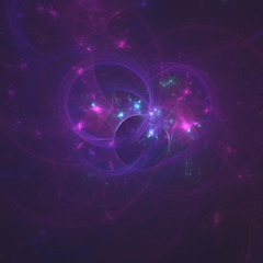 Abstract fractal illustration for creative design. Colorful psychedelic background.Consists of fractal texture and is suitable for use in projects on imagination