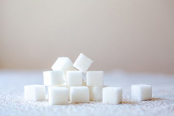 White Sugar Cubes 