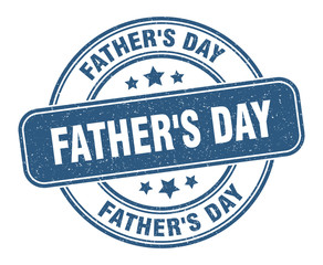 father's day stamp. father's day label. round grunge sign