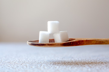 White Sugar Cubes 