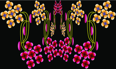 abstract floral background