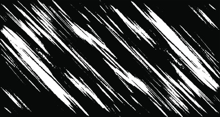 Fototapeta premium Vector brush sroke texture. Distressed uneven grunge background. Abstract distressed vector illustration. Overlay over any design to create interesting effect and depth. Black isolated on white. EPS10