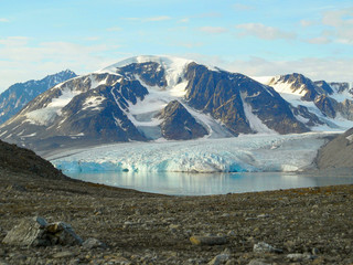 Climatic changes of the Earth, World warming. Ice Melting in Greenland