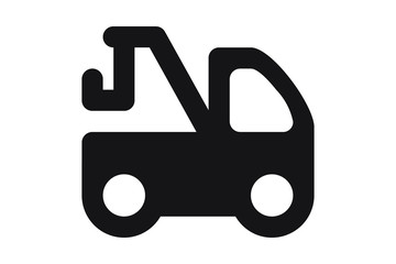 Tow truck icon. Trendy Tow truck logo concept
