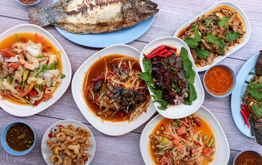 Thai Food Selections 