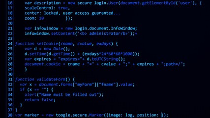 computer code programming coding process
