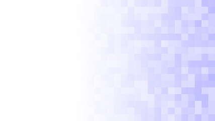 Abstract background of small squares in blue colors with horizontal gradient