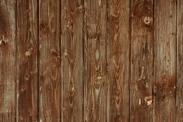 
Brown, painted, wooden wall. Background. Texture.