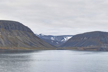 Fototapeta na wymiar archipel du Svalbard (Spitzberg) en Norvège