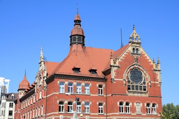 Fototapeta na wymiar Katowice city, Poland