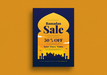 Ramadan Sale Flyer Layout