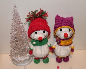 Snowman for the new year holiday