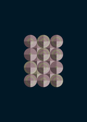 Colour Dots Universe Logo art design illustration