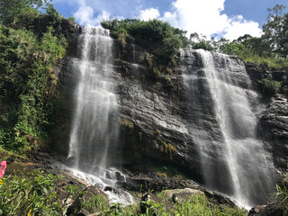 waterfall in Sri Lanka
