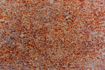 Rusty metal texture background. Close-up of old boat grunge surface