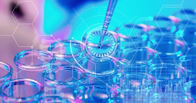 Biochemistry Technology Concept