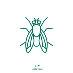 Insect vector icon