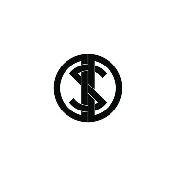 dsd letter original monogram logo design