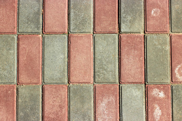 brick pavement background