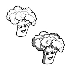 broccoli drawing for kitchen decor