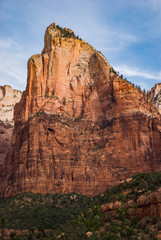 Portrait of one of The Patriarchs at Zion National Park