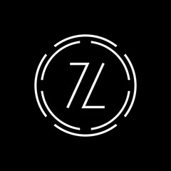 Initial Letter Z Logo With Luxury Business Typography Vector Template. Creative Abstract Letter Z Logo Design