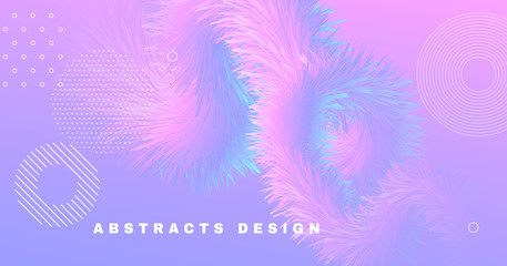 Fototapeta na wymiar Blue Abstracts Design. 3d Graphic Wallpaper. 