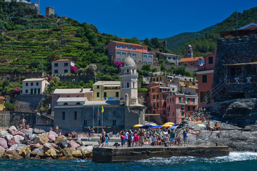 Vernazza - Cinque Terre, Liguria, Włochy 