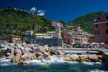 Vernazza - Cinque Terre, Liguria, Włochy 