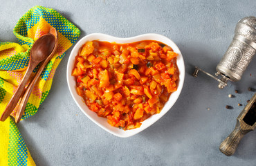 Stewed vegetables