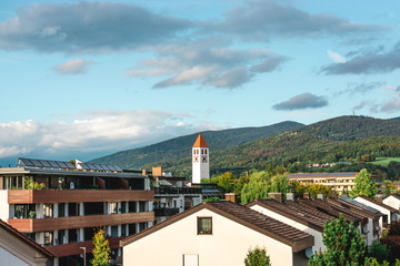 Landscape of Deggendorf Town in Bavaria