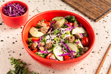 ensalada de pepinos